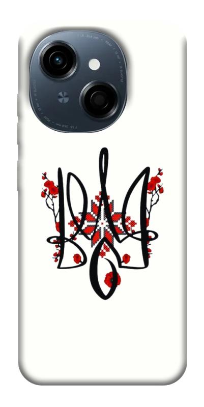 Чохол itsPrint Flower symbol для TECNO Spark Go 1, love ukraine, купити оптом з доставкою