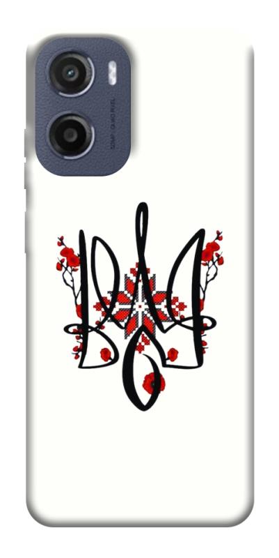 Чохол itsPrint Flower symbol для Motorola Moto G05, love ukraine, купити оптом з доставкою