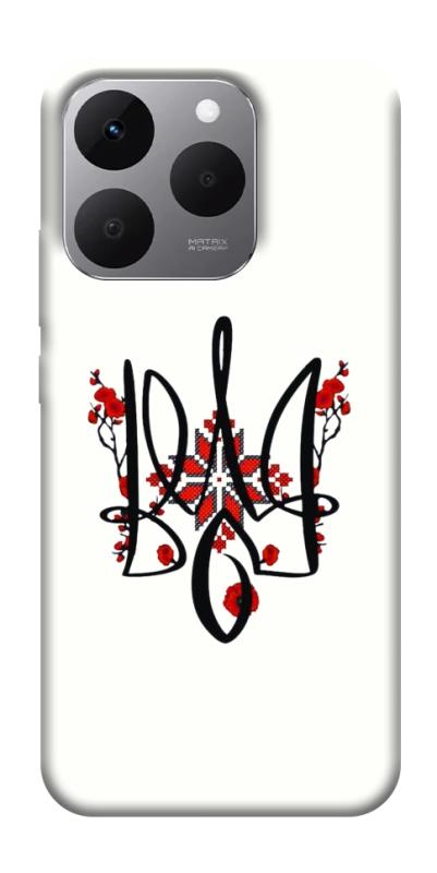 Чохол itsPrint Flower symbol для Realme 15T, love ukraine, купити оптом з доставкою