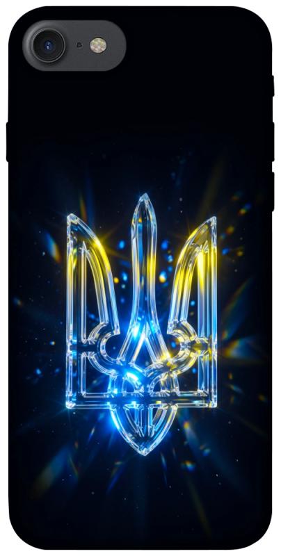 Чохол itsPrint Glass trident для Apple iPhone 7 / 8 (4.7"), love ukraine, купити оптом з доставкою