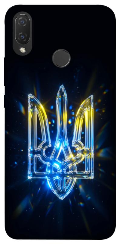 Чохол itsPrint Glass trident для Huawei P Smart+ (nova 3i), love ukraine, купити оптом з доставкою
