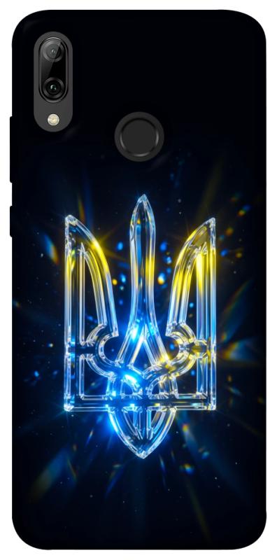Чохол itsPrint Glass trident для Huawei P Smart (2019), love ukraine, купити оптом з доставкою