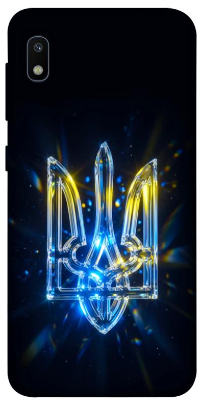 Чохол itsPrint Glass trident для Samsung Galaxy A10 (A105F), love ukraine, купити оптом з доставкою