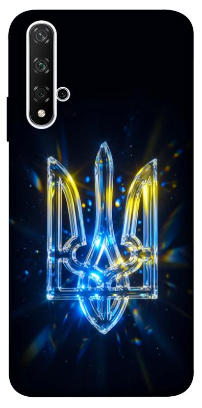 Чохол itsPrint Glass trident для Huawei Honor 20 / Nova 5T, love ukraine, купити оптом з доставкою