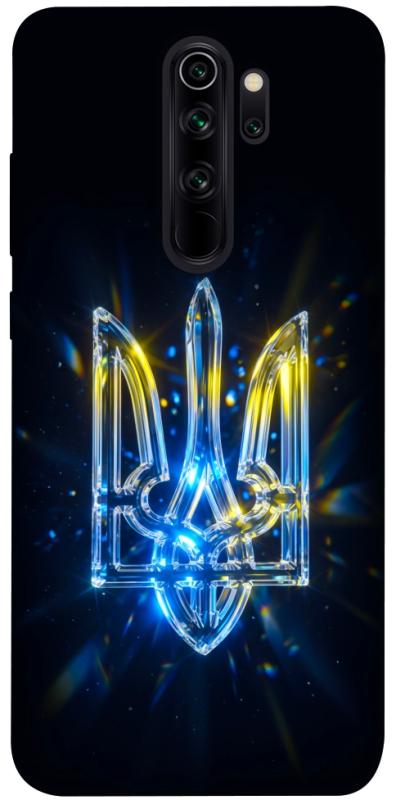 Чохол itsPrint Glass trident для Xiaomi Redmi Note 8 Pro, love ukraine, купити оптом з доставкою