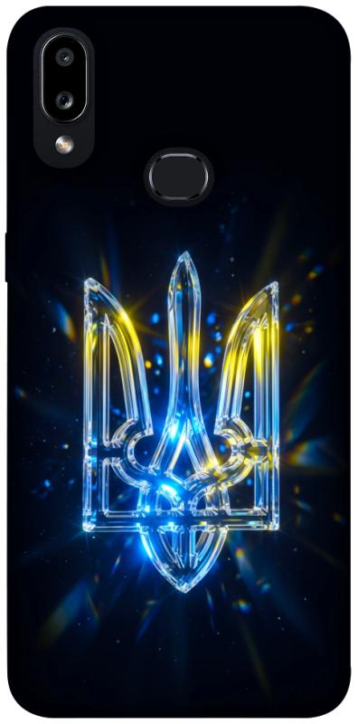 Чохол itsPrint Glass trident для Samsung Galaxy A10s, love ukraine, купити оптом з доставкою