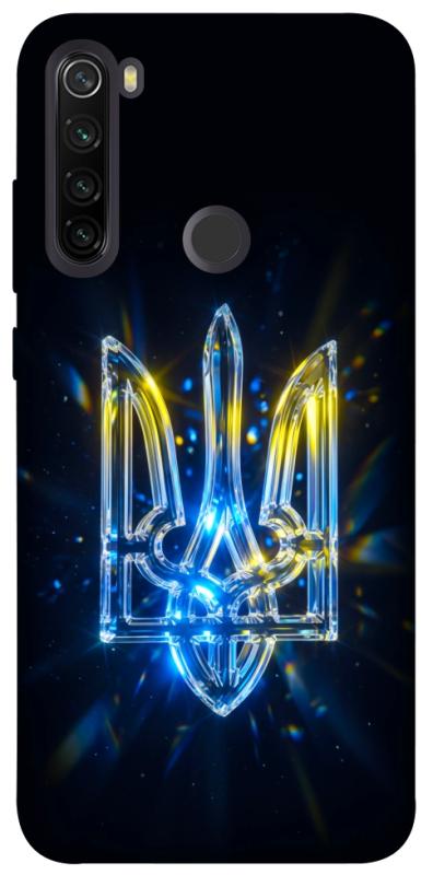 Чохол itsPrint Glass trident для Xiaomi Redmi Note 8T, love ukraine, купити оптом з доставкою