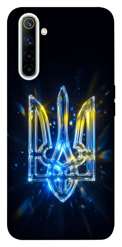 Чохол itsPrint Glass trident для Realme 6, love ukraine, купити оптом з доставкою
