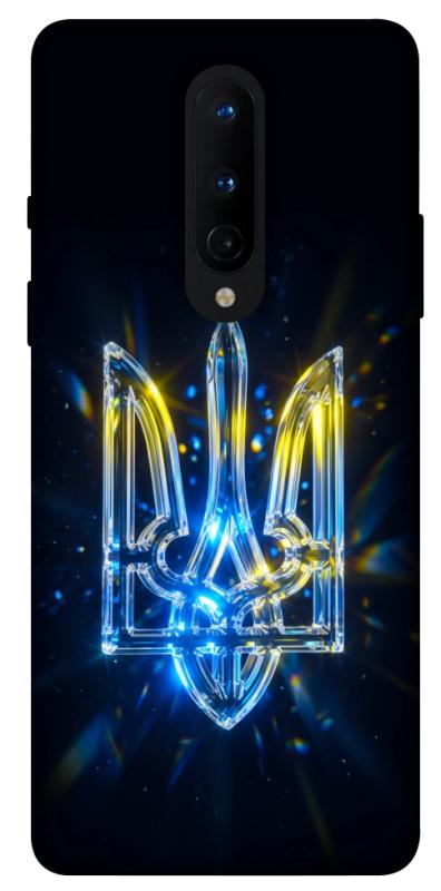 Чохол itsPrint Glass trident для OnePlus 8, love ukraine, купити оптом з доставкою