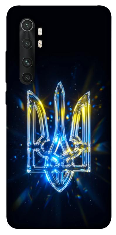 Чохол itsPrint Glass trident для Xiaomi Mi Note 10 Lite, love ukraine, купити оптом з доставкою