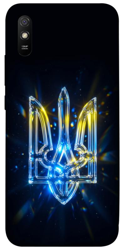 Чохол itsPrint Glass trident для Xiaomi Redmi 9A, love ukraine, купити оптом з доставкою