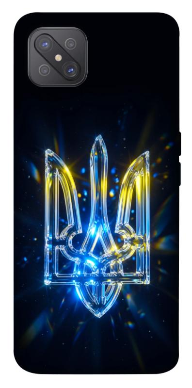 Чохол itsPrint Glass trident для Oppo A92s, love ukraine, купити оптом з доставкою