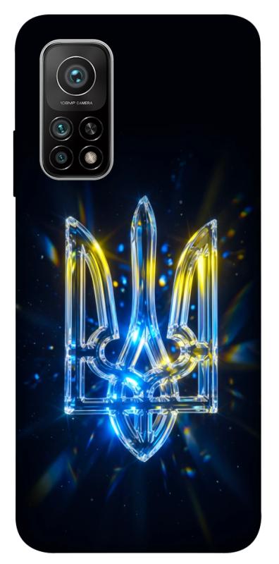Чохол itsPrint Glass trident для Xiaomi Mi 10T, love ukraine, купити оптом з доставкою