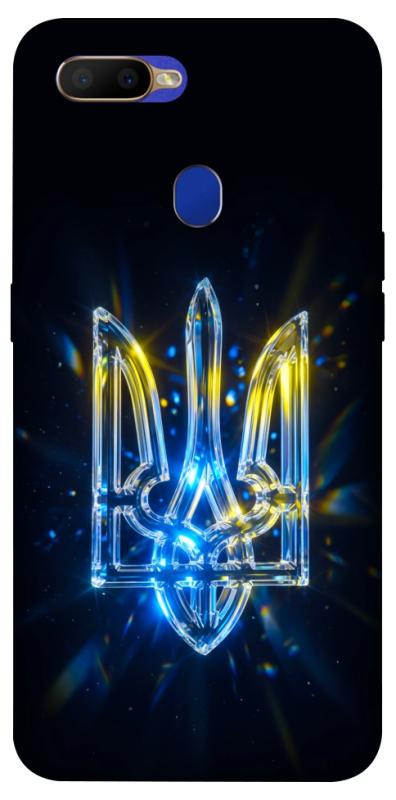 Чохол itsPrint Glass trident для Oppo A5s / Oppo A12, love ukraine, купити оптом з доставкою