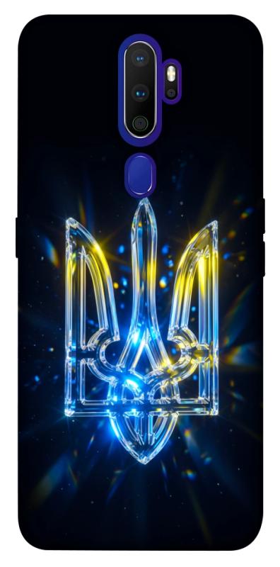 Чохол itsPrint Glass trident для Oppo A5 (2020) / Oppo A9 (2020), love ukraine, купити оптом з доставкою