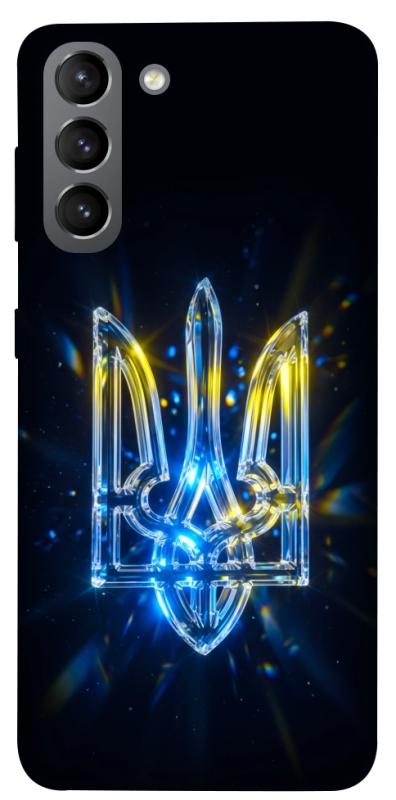 Чохол itsPrint Glass trident для Samsung Galaxy S21, love ukraine, купити оптом з доставкою