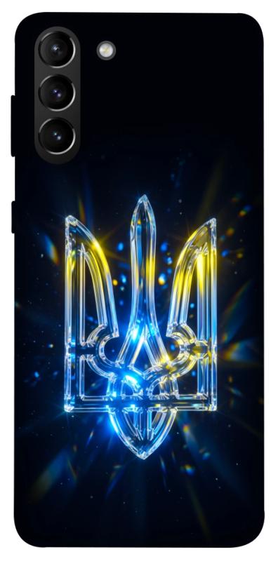 Чохол itsPrint Glass trident для Samsung Galaxy S21+, love ukraine, купити оптом з доставкою