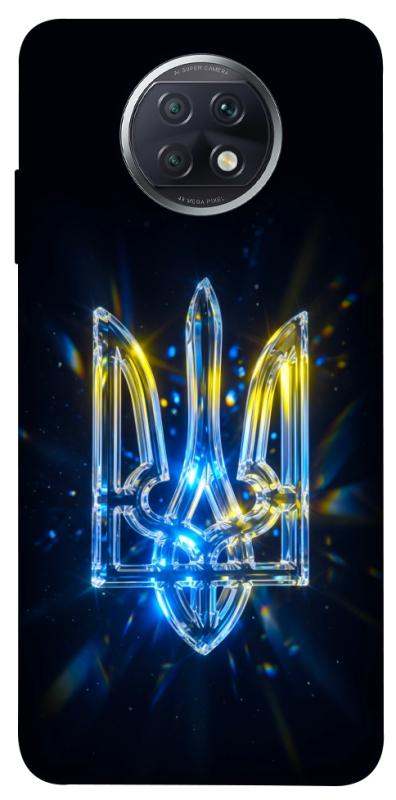 Чохол itsPrint Glass trident для Xiaomi Redmi Note 9 5G / Note 9T, love ukraine, купити оптом з доставкою