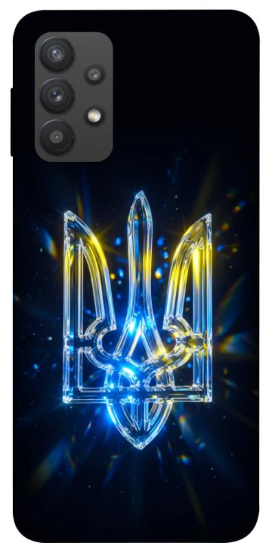 Чохол itsPrint Glass trident для Samsung Galaxy A32 (A325F) 4G, love ukraine, купити оптом з доставкою