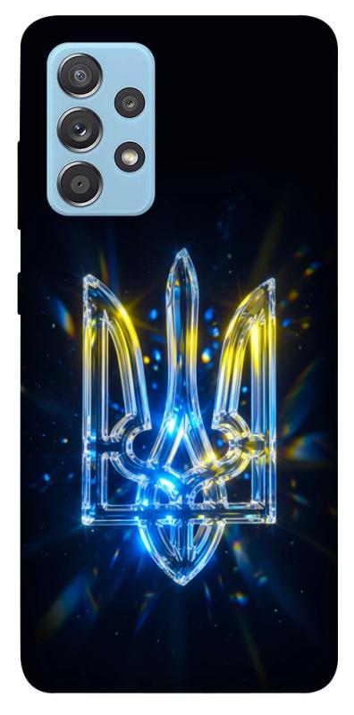 Чохол itsPrint Glass trident для Samsung Galaxy A52 4G / A52 5G, love ukraine, купити оптом з доставкою