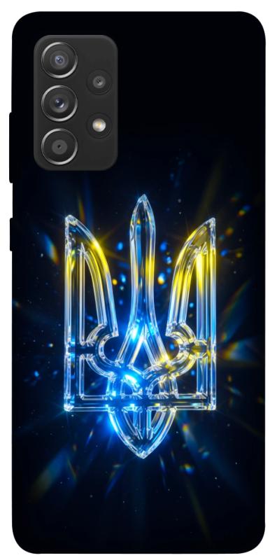 Чохол itsPrint Glass trident для Samsung Galaxy A72 4G / A72 5G, love ukraine, купити оптом з доставкою