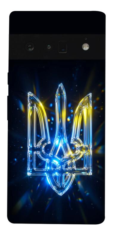 Чохол itsPrint Glass trident для Google Pixel 6 Pro, love ukraine, купити оптом з доставкою