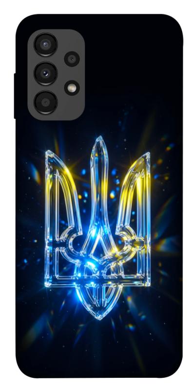 Чохол itsPrint Glass trident для Samsung Galaxy A13 4G, love ukraine, купити оптом з доставкою