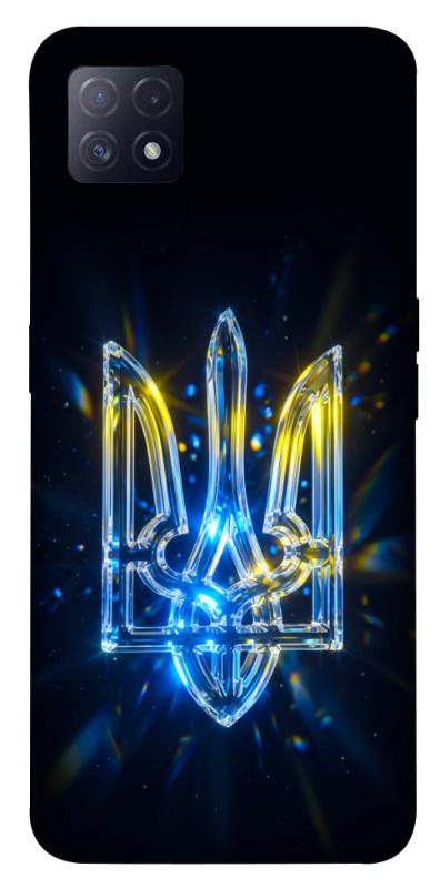 Чохол itsPrint Glass trident для Oppo A72 5G / A73 5G, love ukraine, купити оптом з доставкою
