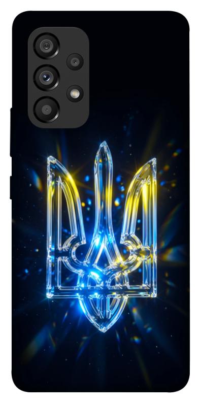Чохол itsPrint Glass trident для Samsung Galaxy A53 5G, love ukraine, купити оптом з доставкою