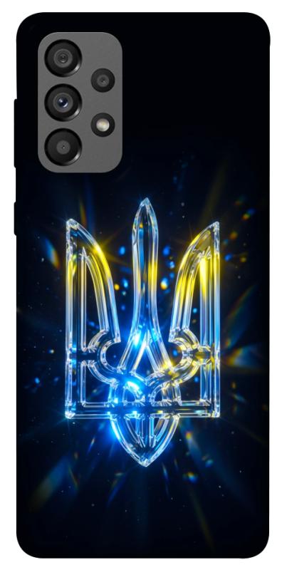 Чохол itsPrint Glass trident для Samsung Galaxy A73 5G, love ukraine, купити оптом з доставкою