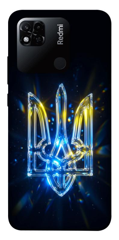 Чохол itsPrint Glass trident для Xiaomi Redmi 10A, love ukraine, купити оптом з доставкою