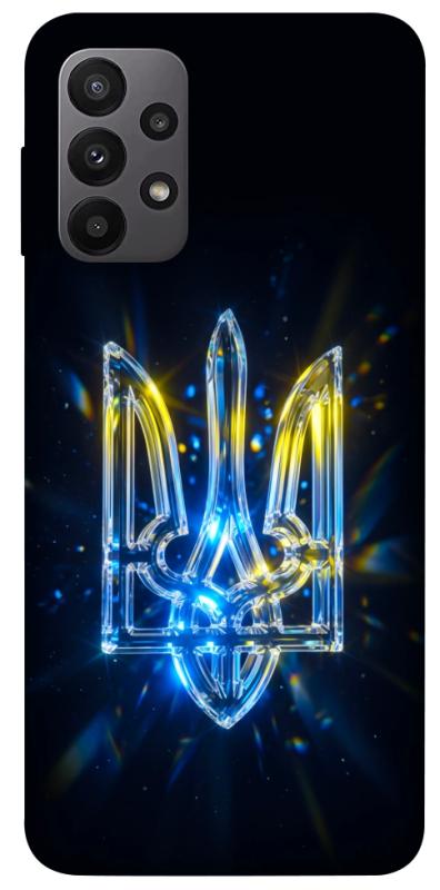 Чохол itsPrint Glass trident для Samsung Galaxy A23 4G, love ukraine, купити оптом з доставкою
