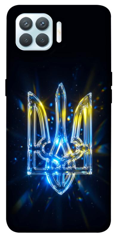 Чохол itsPrint Glass trident для Oppo F17 Pro, love ukraine, купити оптом з доставкою