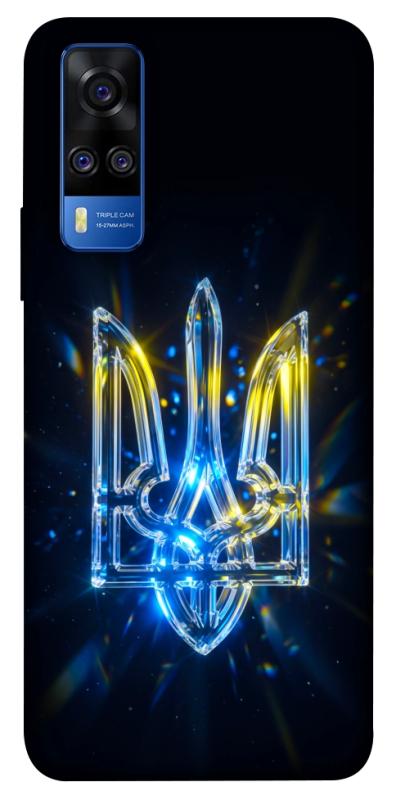 Чохол itsPrint Glass trident для Vivo Y51a, love ukraine, купити оптом з доставкою