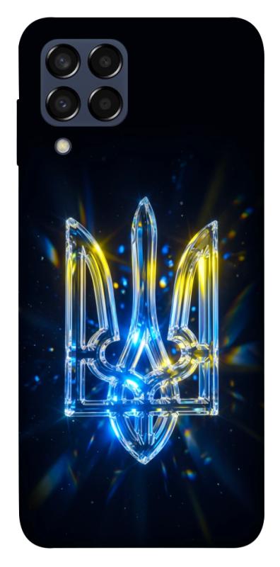 Чохол itsPrint Glass trident для Samsung Galaxy M33 5G, love ukraine, купити оптом з доставкою