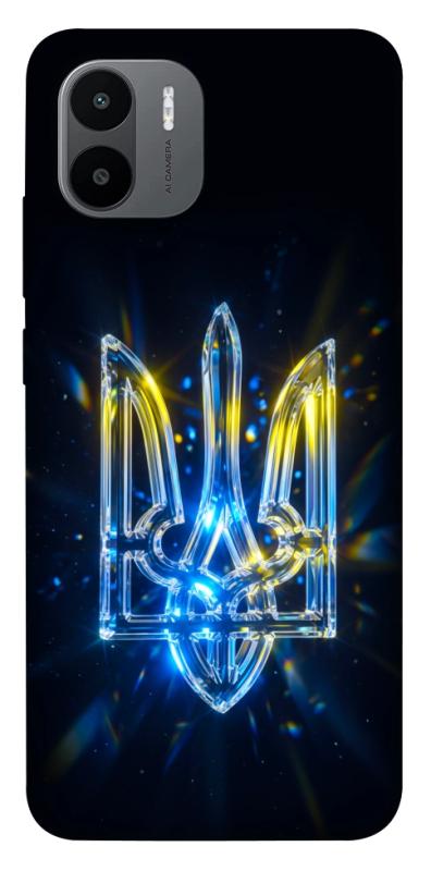 Чохол itsPrint Glass trident для Xiaomi Redmi A1 / A2, love ukraine, купити оптом з доставкою