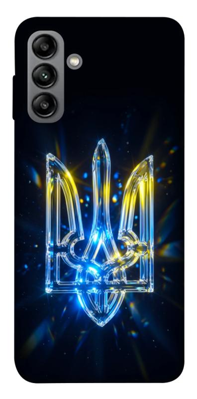 Чохол itsPrint Glass trident для Samsung Galaxy A04s, love ukraine, купити оптом з доставкою