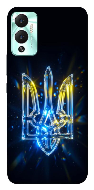 Чохол itsPrint Glass trident для Infinix Hot 12 Play, love ukraine, купити оптом з доставкою
