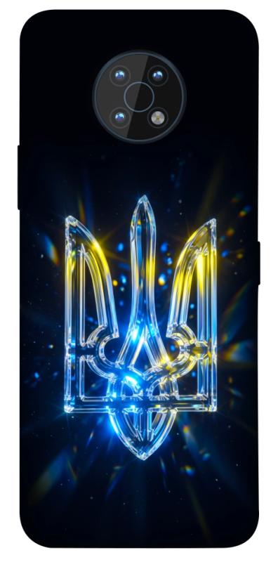 Чохол itsPrint Glass trident для Nokia G50, love ukraine, купити оптом з доставкою