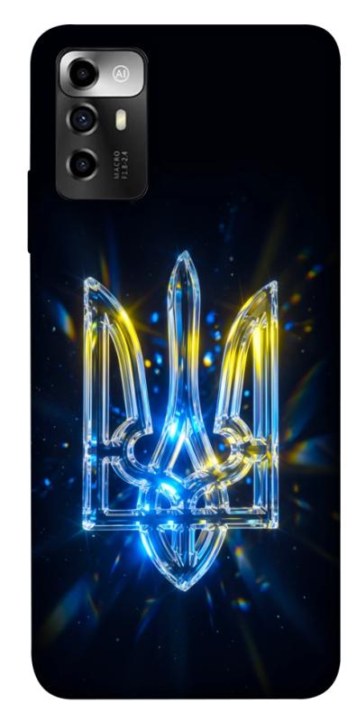 Чохол itsPrint Glass trident для ZTE Blade V40 Vita, love ukraine, купити оптом з доставкою