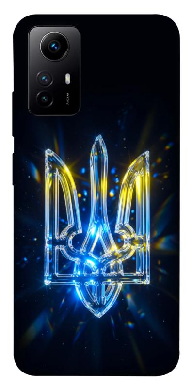 Чохол itsPrint Glass trident для Xiaomi Redmi Note 12S, love ukraine, купити оптом з доставкою