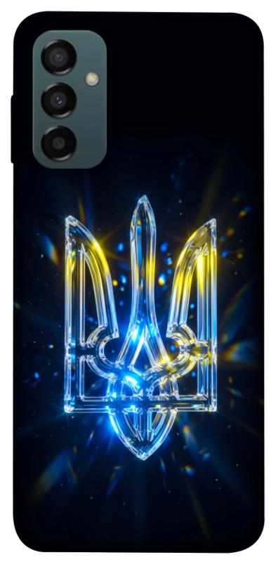 Чохол itsPrint Glass trident для Samsung Galaxy M34 5G, love ukraine, купити оптом з доставкою