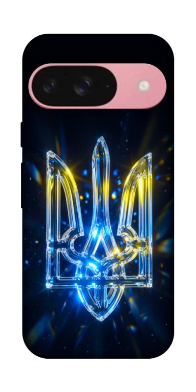 Чохол itsPrint Glass trident для Google Pixel 9, love ukraine, купити оптом з доставкою