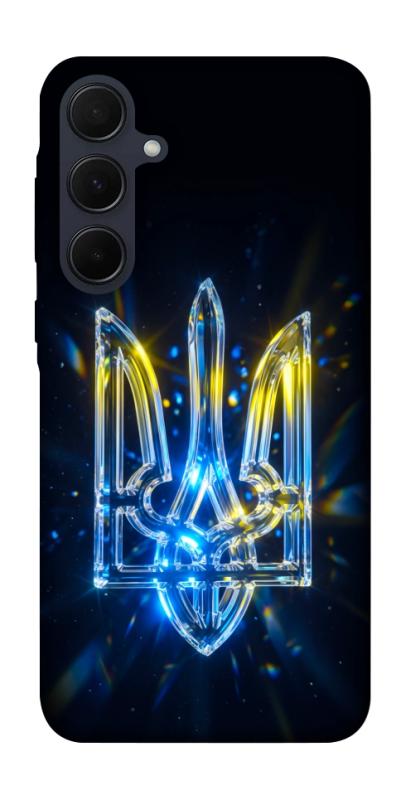 Чохол itsPrint Glass trident для Samsung Galaxy A55, love ukraine, купити оптом з доставкою