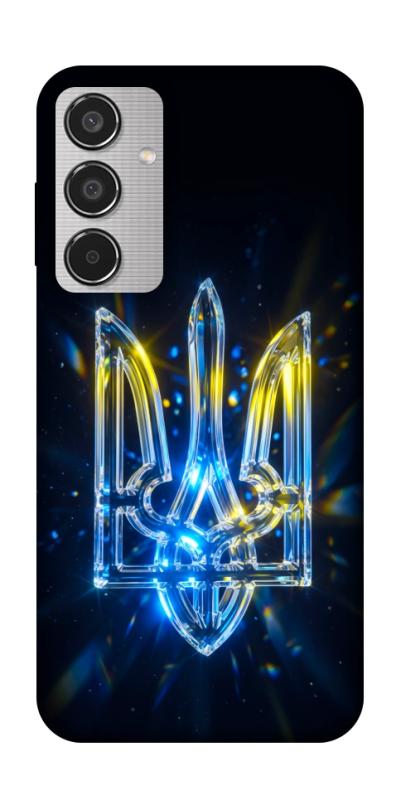 Чохол itsPrint Glass trident для Samsung Galaxy M35 5G, love ukraine, купити оптом з доставкою