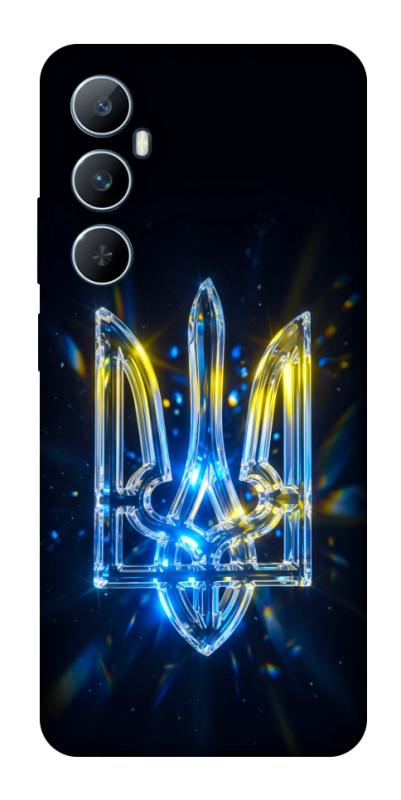 Чохол itsPrint Glass trident для Realme C65 4G, love ukraine, купити оптом з доставкою