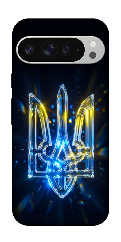 Чохол itsPrint Glass trident для Google Pixel 9 Pro XL, love ukraine, купити оптом з доставкою