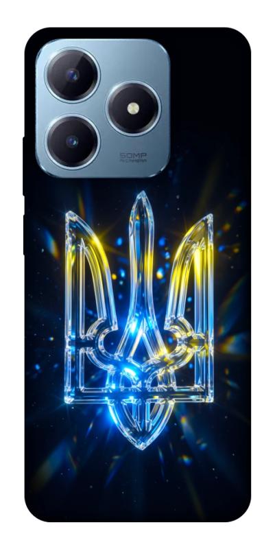 Чохол itsPrint Glass trident для Realme C63 4G, love ukraine, купити оптом з доставкою