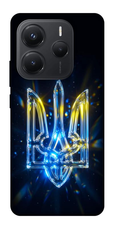 Чохол itsPrint Glass trident для Xiaomi Redmi Note 14 5G, love ukraine, купити оптом з доставкою