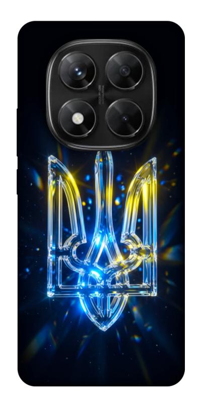 Чохол itsPrint Glass trident для Xiaomi Redmi Note 14 Pro 5G, love ukraine, купити оптом з доставкою